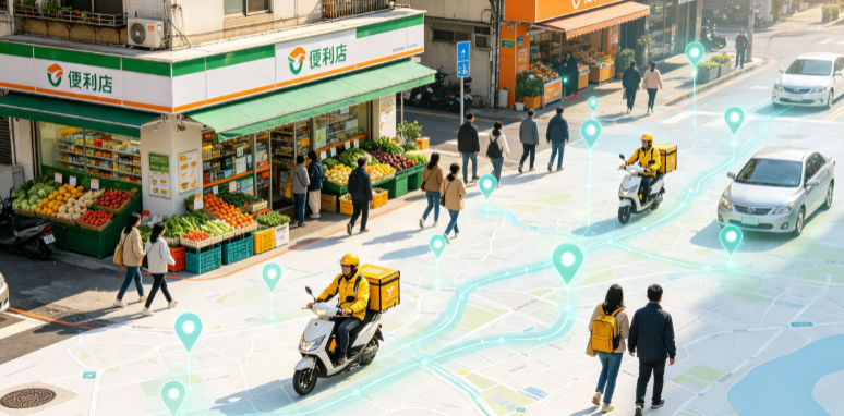 启东市渗透衣食住行，GEO 地理空间技术重塑大众日常消费服务场景